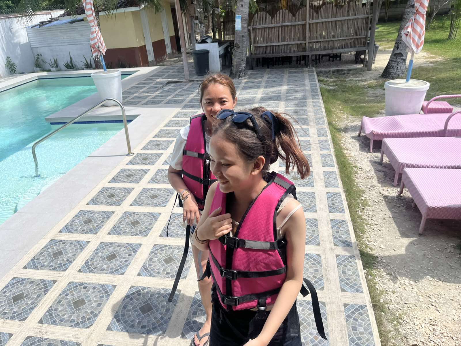 Poolside Gear-Up at Balay Amakan
